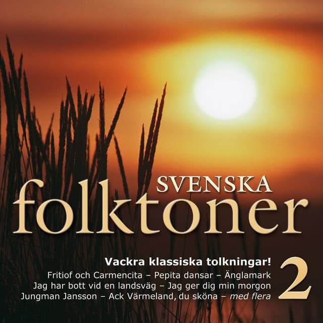 Album cover art for Svenska Folktoner Volym 1