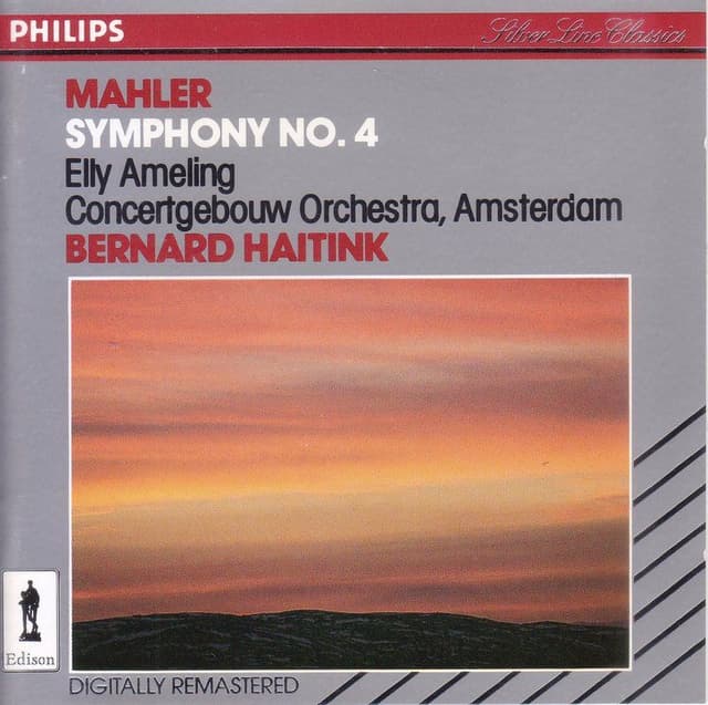 Album cover art for Mahler: Symphonie No. 4