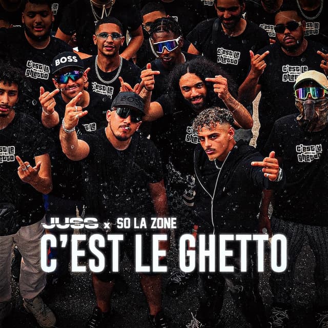 Album cover art for C’est le ghetto (feat. So La Zone) - Single