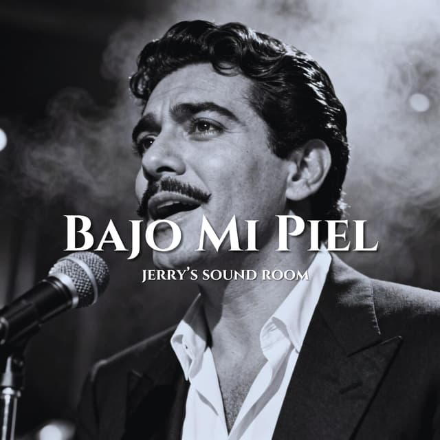 Album cover art for Bajo Mi Piel