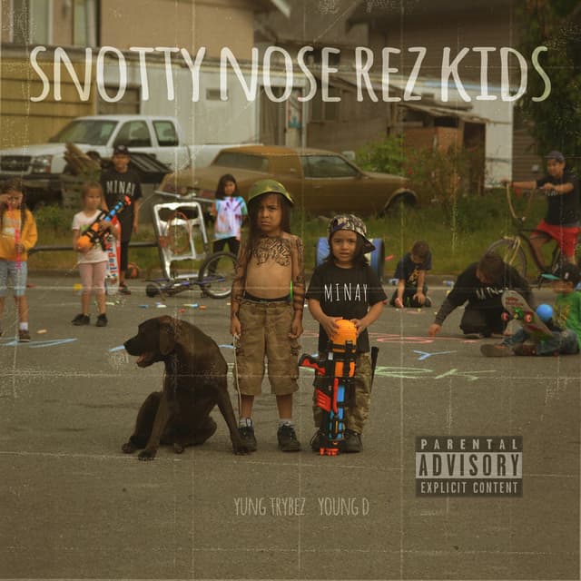 Album cover art for Snotty Nose Rez Kids