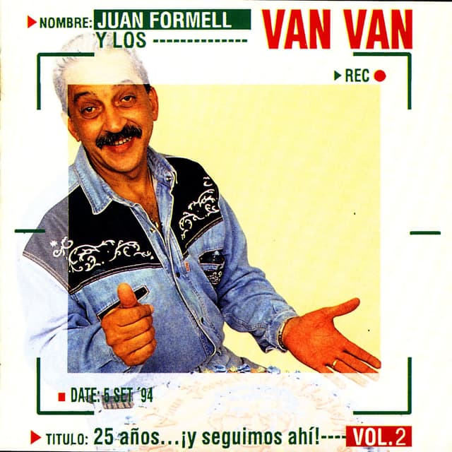 Album cover art for 25 Años…¡y Seguimos Ahí!, Vol.2