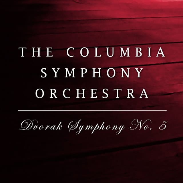 Album cover art for Dvorak Symphony No. 5