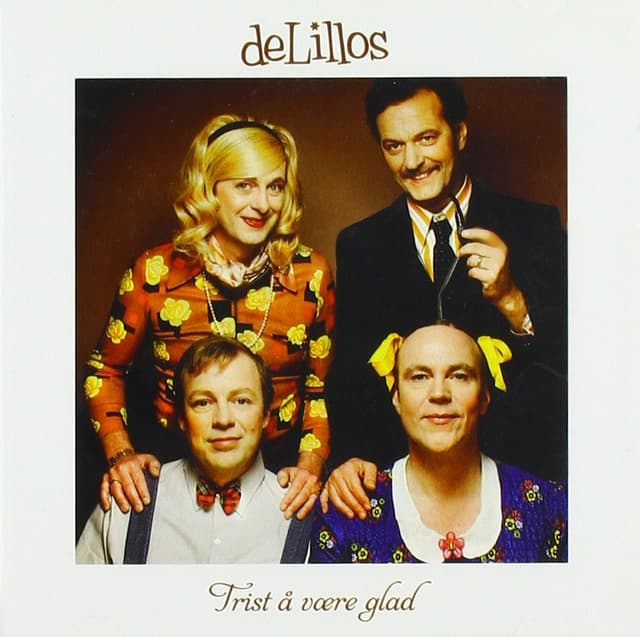 Album cover art for Trist Å Være Glad