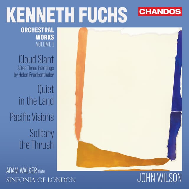 Album cover art for Kenneth Fuchs: Orchestral Works, Vol. 1