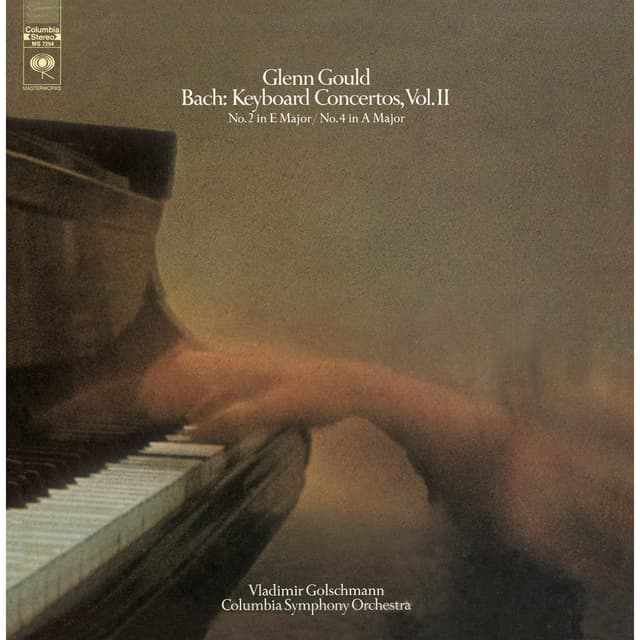 Album cover art for Bach: Keyboard Concertos, Vol. II