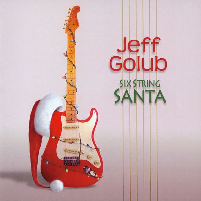 Album cover art for Six String Santa