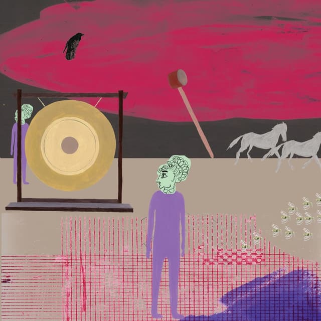 Album cover art for American Gong