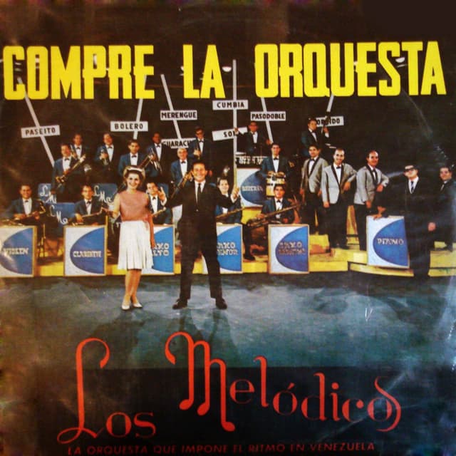 Album cover art for Compré la Orquesta