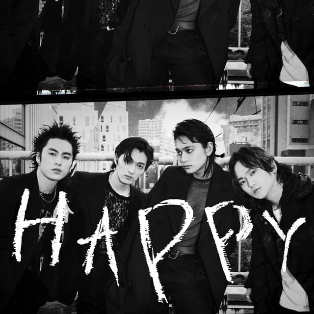 Album cover art for HAPPY