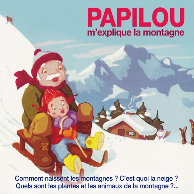 Album cover art for Papilou M'explique la Mer