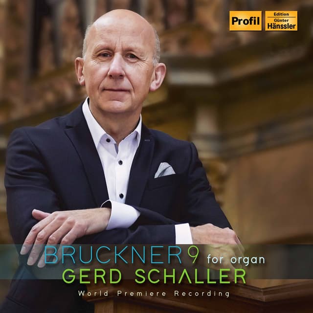 Album cover art for Bruckner 9 for Organ