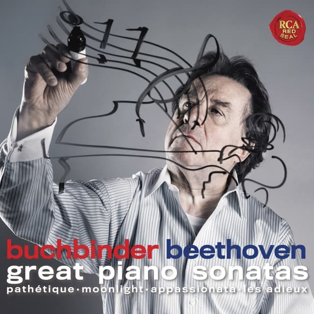 Album cover art for Beethoven: Great Piano Sonatas
