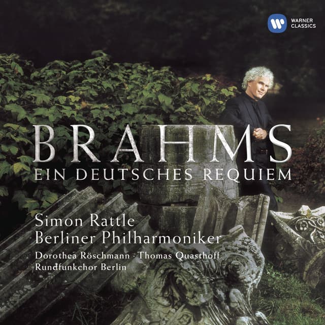 Album cover art for Brahms: A German Requiem