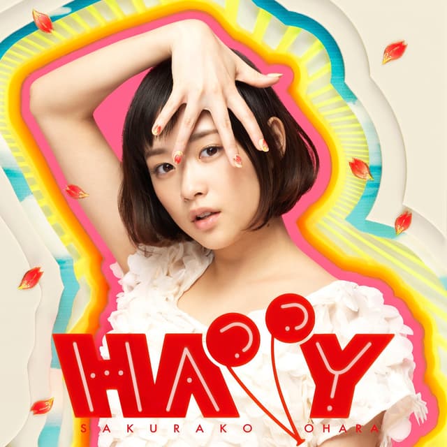 Album cover art for Happy