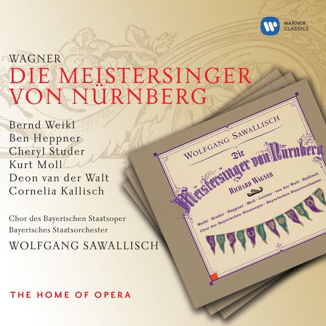 Album cover art for Wagner: Die Meistersinger von Nürnberg