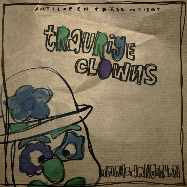 Album cover art for Traurige Clowns
