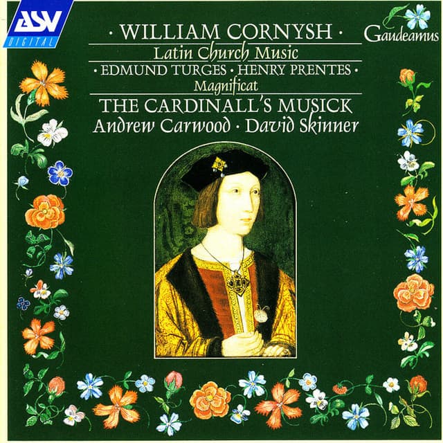 Album cover art for William Cornysh : Latin Church Music