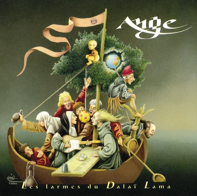 Album cover art for Les Larmes du Dalaï Lama
