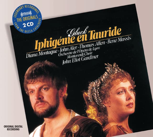 Album cover art for Gluck: Iphigénie en Tauride