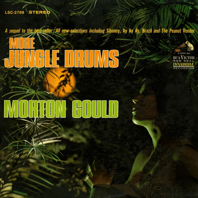 Album cover art for More Jungle Drums