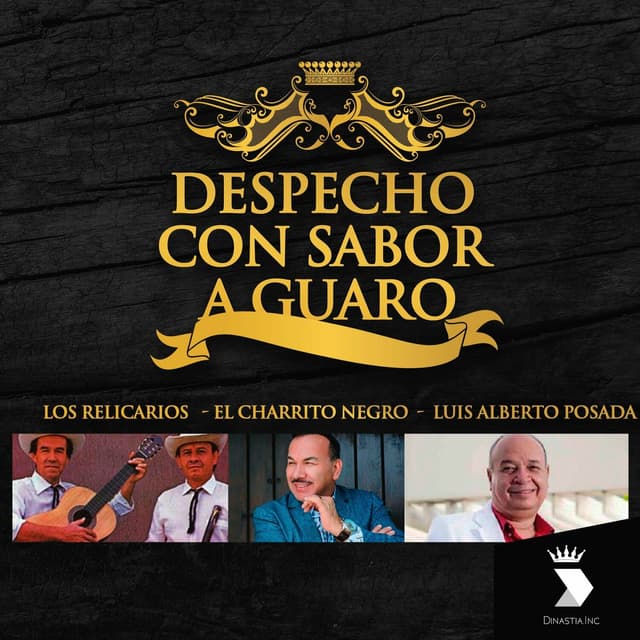 Album cover art for Despecho Con Sabor a Guaro