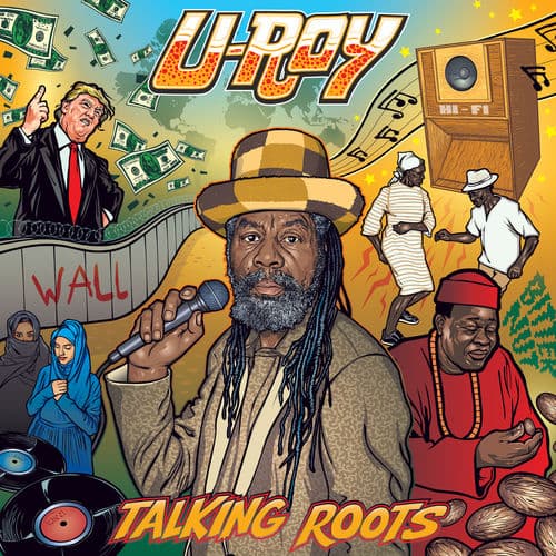 Album cover art for Talking Roots