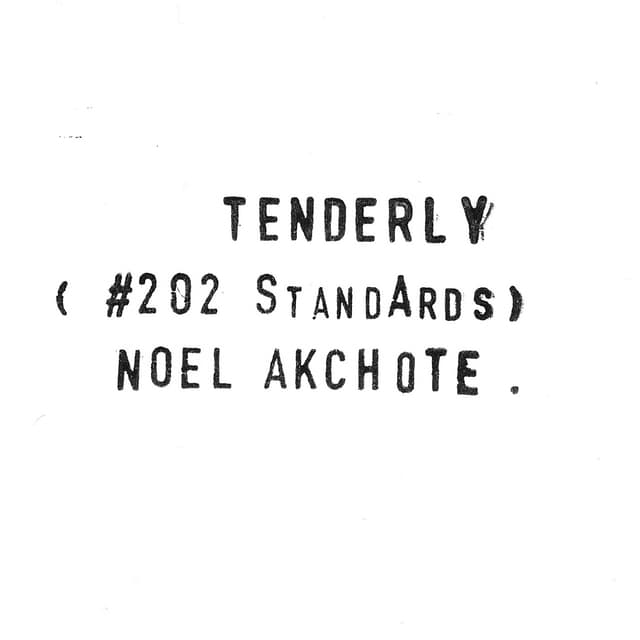 Album cover art for Tenderly : 202 Standards