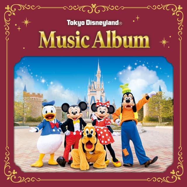 Album cover art for Tokyo Disneyland Music Album