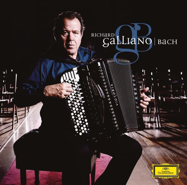 Album cover art for Bach