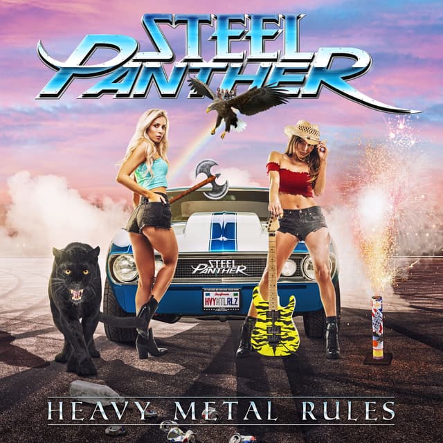 Album cover art for Heavy Metal Rules