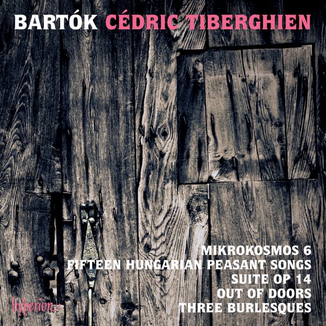 Album cover art for Bartók: Mikrokosmos V & Other Piano Music