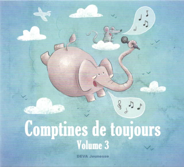 Album cover art for Comptines de toujours (volume 3)