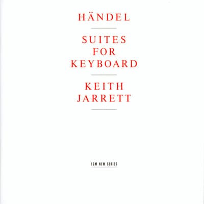 Album cover art for Handel: Suites for Keyboard