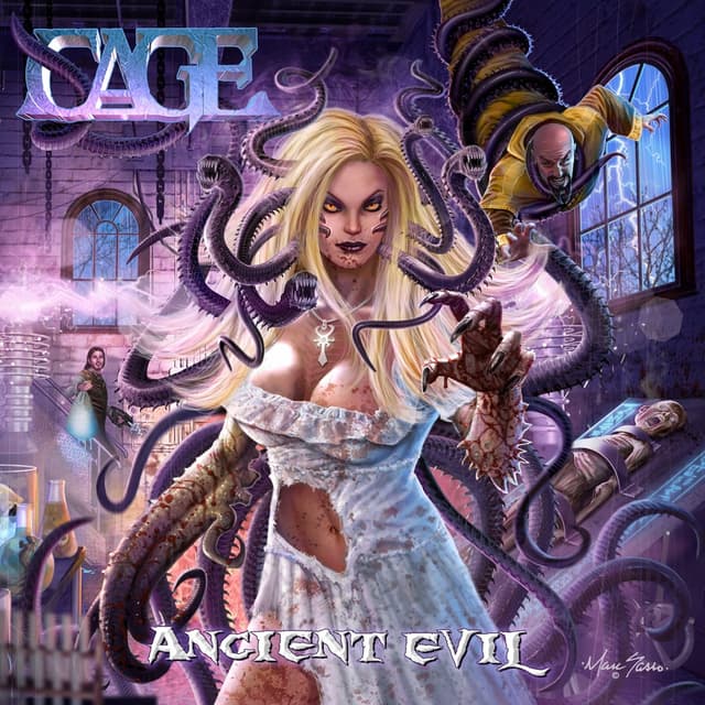 Album cover art for Ancient Evil