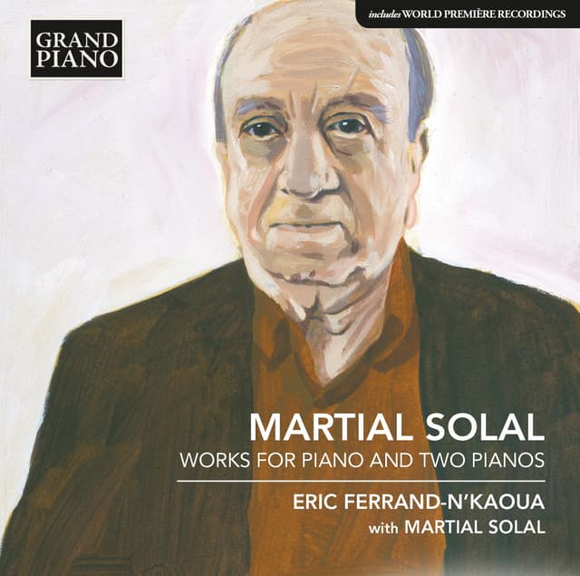 Album cover art for Solal: Works for Piano & 2 Pianos