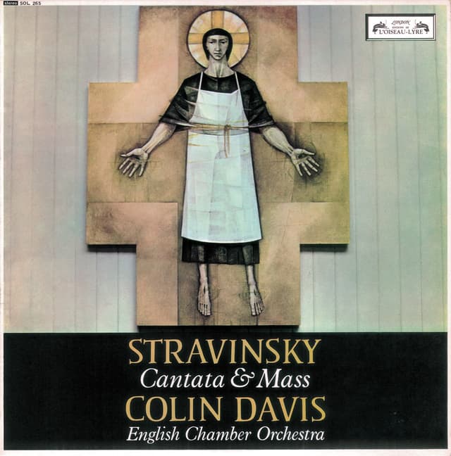 Album cover art for Stravinsky: Cantata & Mass