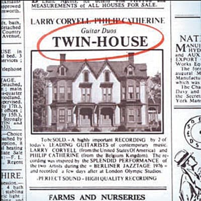 Album cover art for Twin House