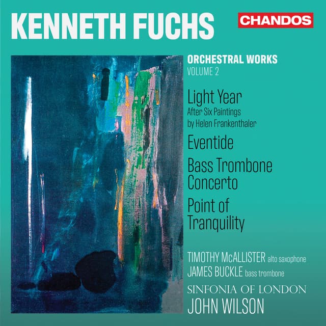 Album cover art for Kenneth Fuchs: Orchestral Works Vol. 2
