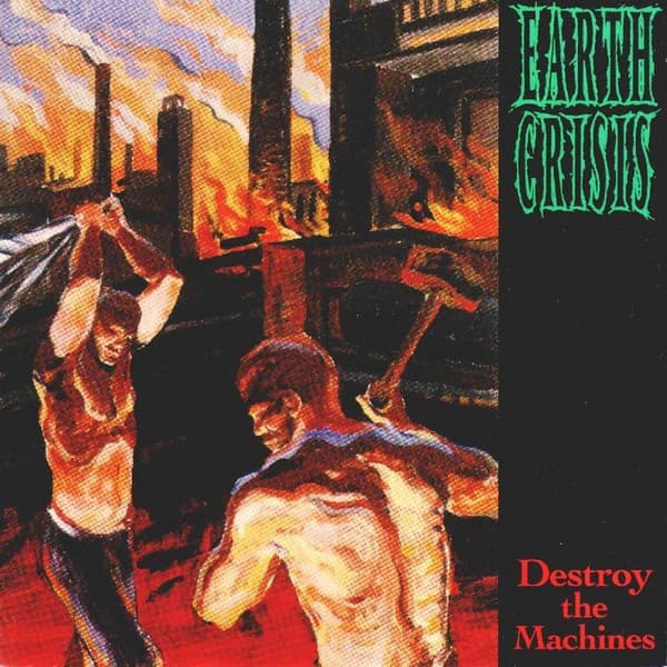 Album cover art for Destroy the Machines