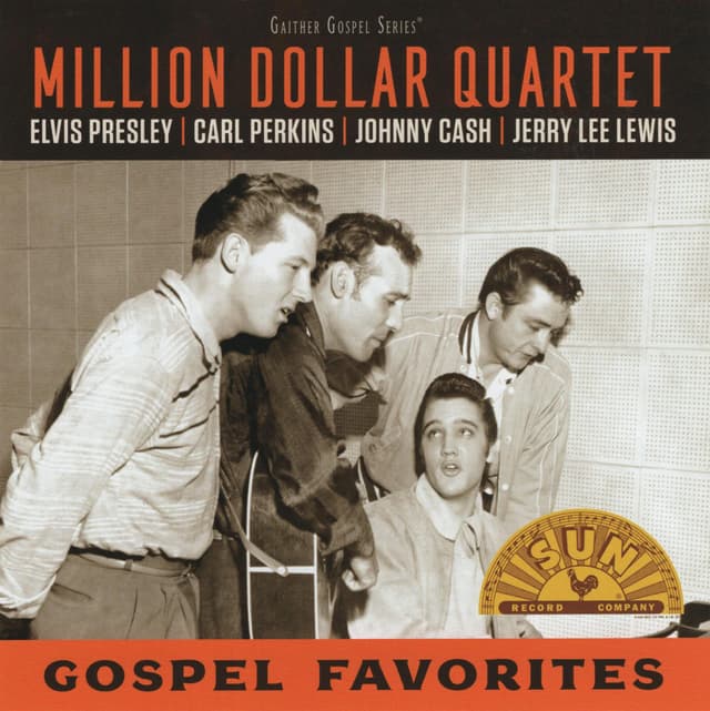 Album cover art for Million Dollar Quartet: Gospel Favorites