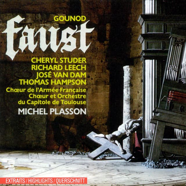 Album cover art for Faust (Excerpts)