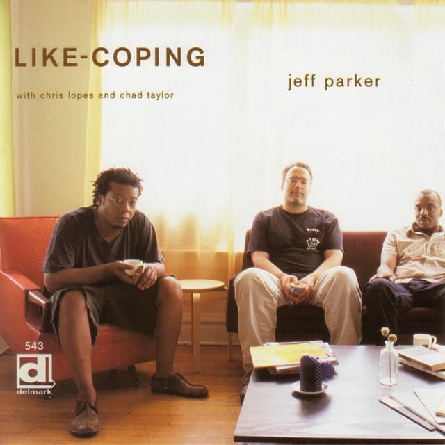 Album cover art for Like-Coping