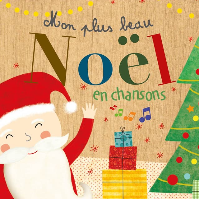 Album cover art for Mon plus beau noël en chansons