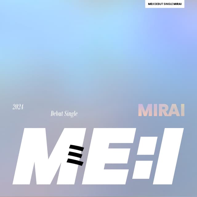 Album cover art for MIRAI