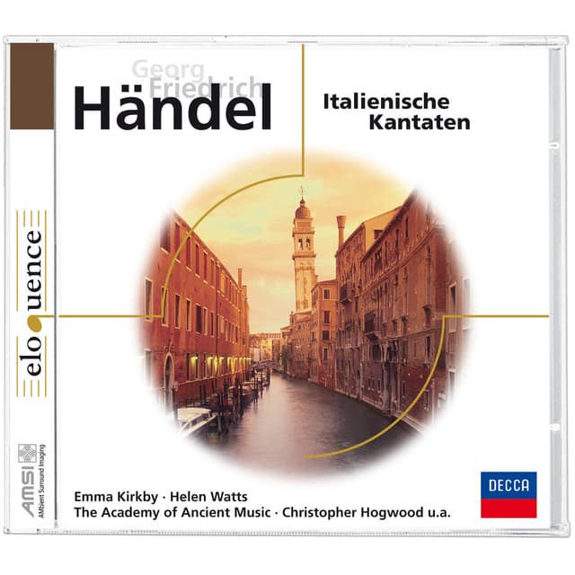 Album cover art for Händel - Vivaldi : Italienische Kantaten