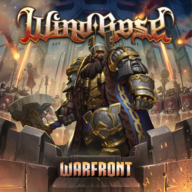 Album cover art for Warfront