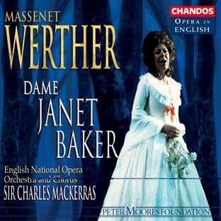 Album cover art for Massenet : Werther (opéra En Anglais)