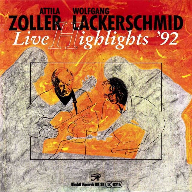 Album cover art for Live Highlights 92