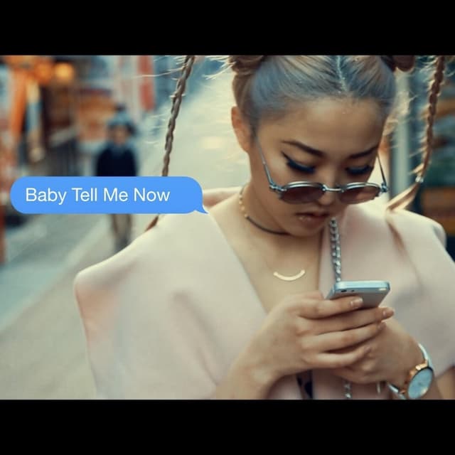 Album cover art for Baby Tell Me Now - Single